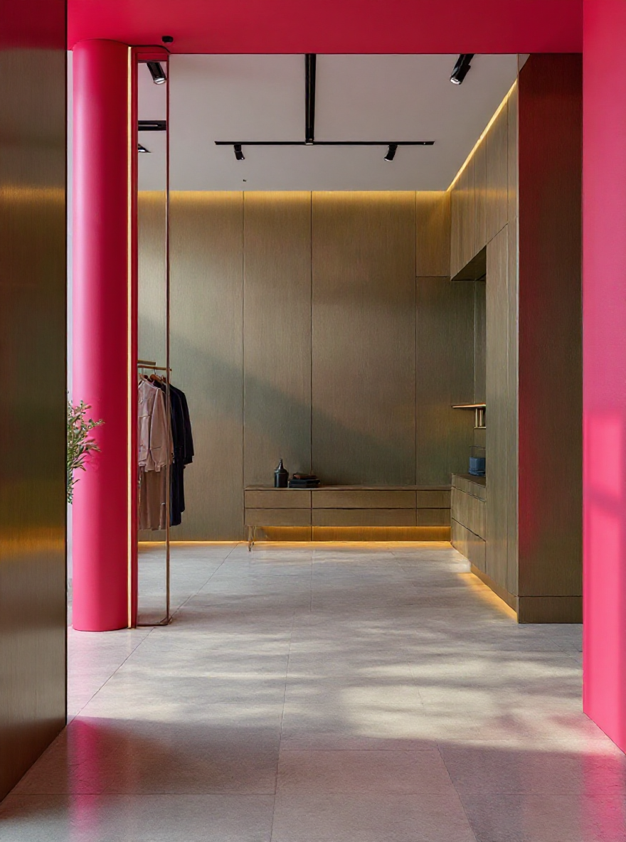 Interiorismo para tiendas: Ideas creativas para atraer y fidelizar clientes 28 diseño interior de una tienda de ropa femenina