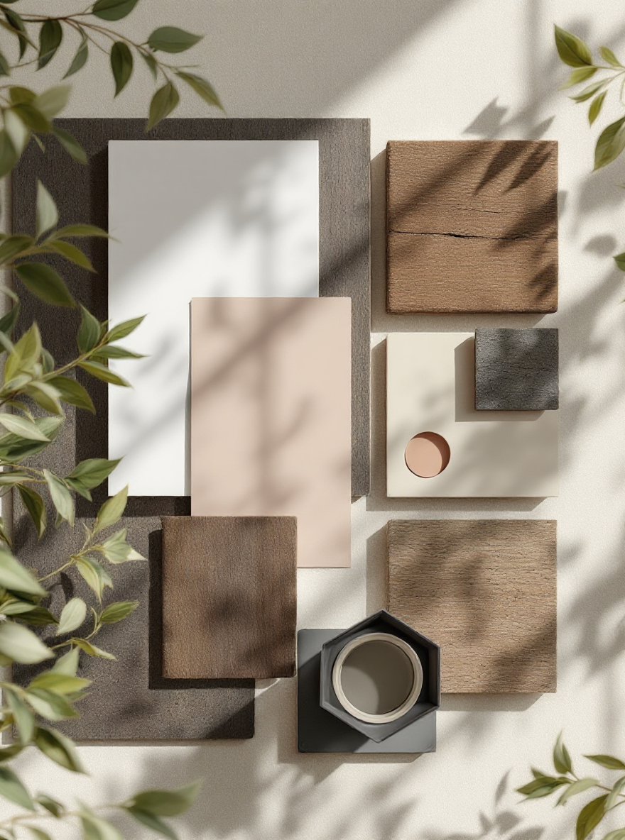 Interiorismo para tiendas: Ideas creativas para atraer y fidelizar clientes 33 Detalle de materiales reciclados y maderas certificadas en tienda